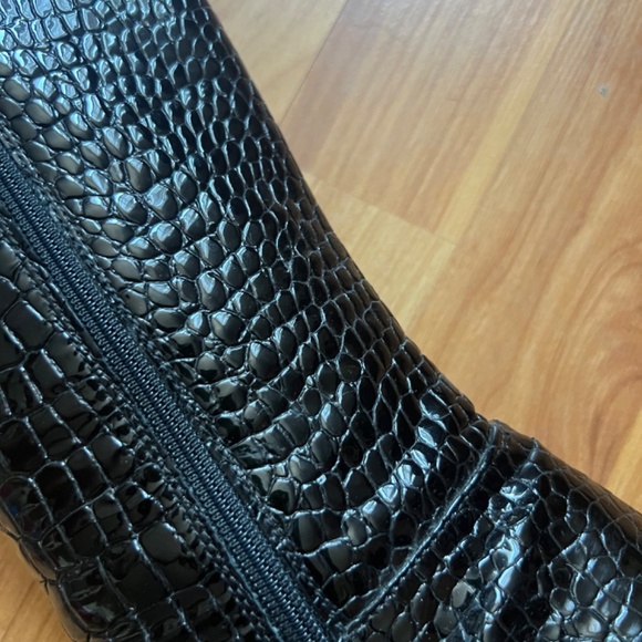 Prada Red Patent Leather Boots - Picture 3 of 4